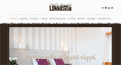 Desktop Screenshot of lokkilinna.com