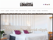 Tablet Screenshot of lokkilinna.com
